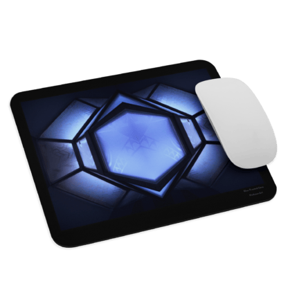 Frosted Blue Gem | Mouse Pad