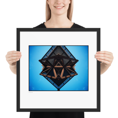 Steel Diamond | Framed Print