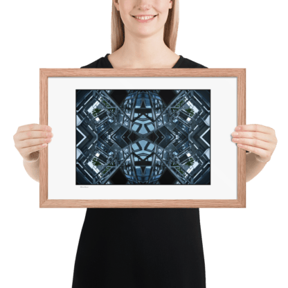 Glass Maze | Framed Print