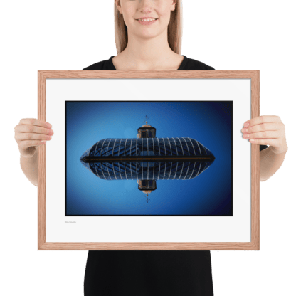 Glass Zeppelin | Framed Print