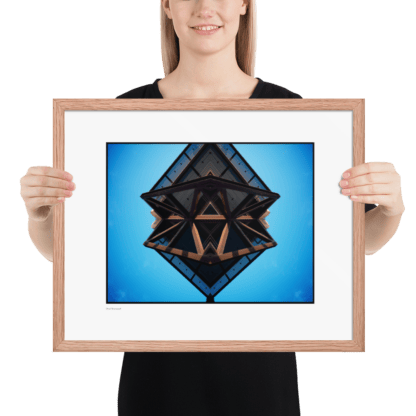 Steel Diamond | Framed Print