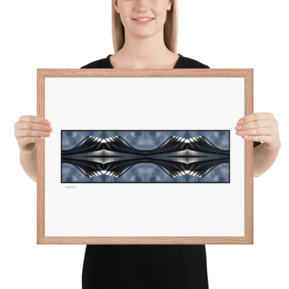 Steel Surf | Framed Print