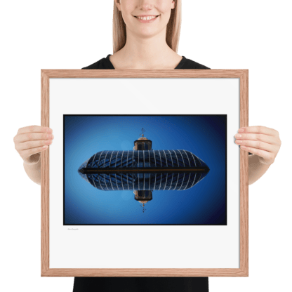 Glass Zeppelin | Framed Print
