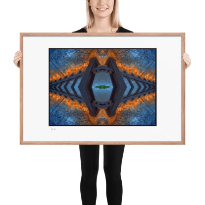 Rust Bat | Framed Art Print