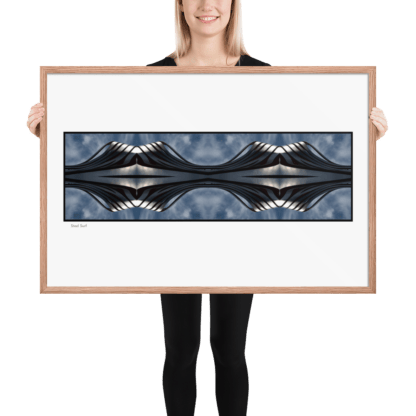 Steel Surf | Framed Print