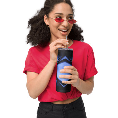 Frosted Blue Gem | Insulated Stainless Steel Tumbler