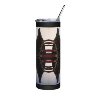 Butterfly pagoda north stainless steel tumbler