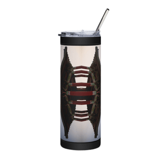 Butterfly pagoda north stainless steel tumbler