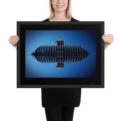 Glass Zeppelin | Framed Poster