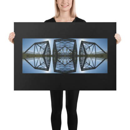Sunflower Bridge | Canvas Art Print | Open Edition
