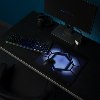 Frosted Blue Gem | Gaming Mouse Pad