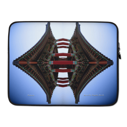 Butterfly Pagoda North | Neoprene Laptop Sleeve