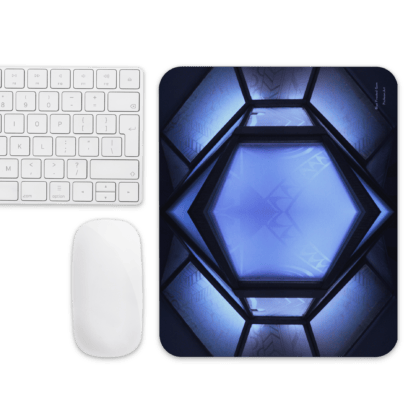 Frosted Blue Gem | Mouse Pad