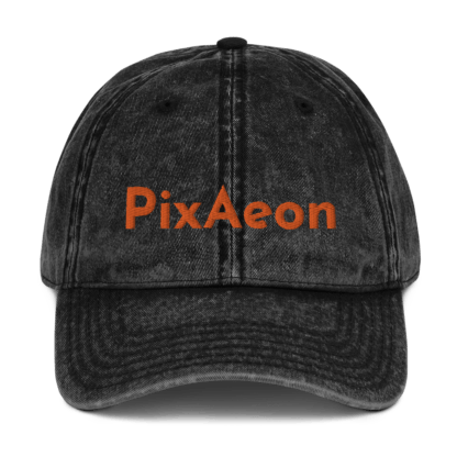 PixAeon Logo | Cotton Twill Cap