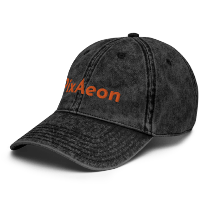 PixAeon Logo | Cotton Twill Cap