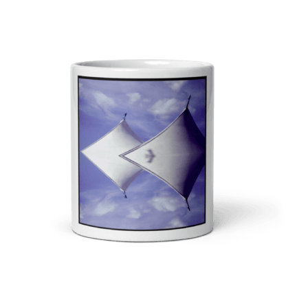 Flying | White Ceramic Coffee Mug | Full Image