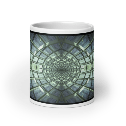 Mandala | White Ceramic Coffee Mug | Full Image