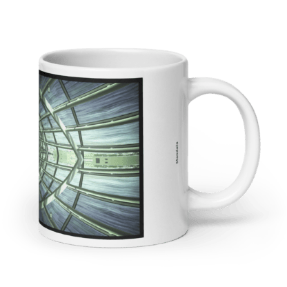 Mandala | White Ceramic Coffee Mug | Full Image