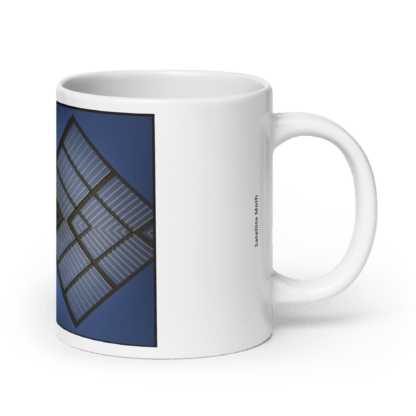 Satellite Moth | Ceramic Coffee Mug | white | Full Image