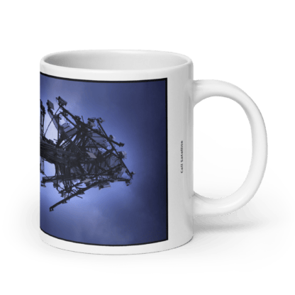 Cell Satellite | White Ceramic Coffee Mug | Full Image